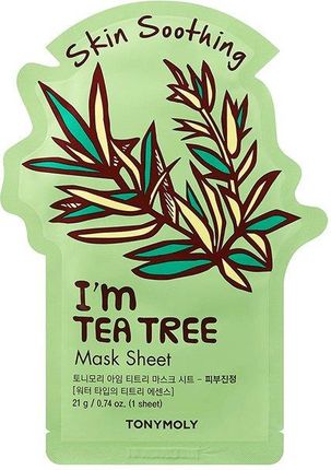 Tony Moly I'M Real Maska Na Tkaninie Tea Tree 21G