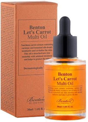Benton Let'S Carrot Multi Oil Olejek Odżywczy Z Nasion Marchwi 30Ml