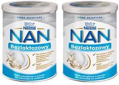 NESTLE NAN Expert Pro Bezlaktozowy Mleko początkowe dla niemowląt od urodzenia 2x400g