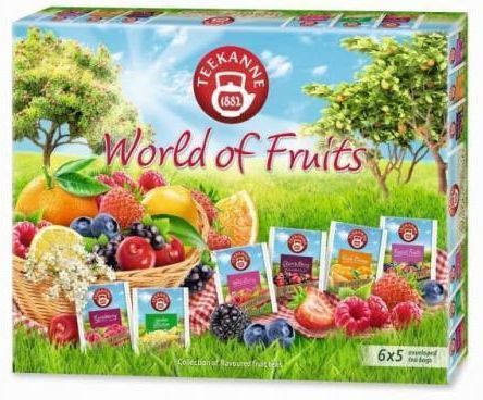 Teekanne kolekce World of Fruit 30 torebek
