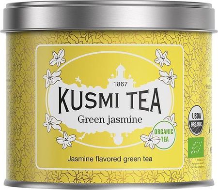 Herbata zielona jaśminowa Jasmine Green Tea puszka 100g