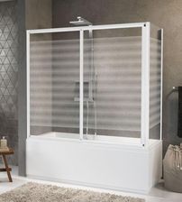 Novellini Aurora 2Pv4 144-150X150Cm Profile Chrom Szkło Przezroczyste (AURORA2PV1441K)