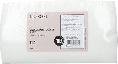 Lussoni By Tools For Beauty, Ręczniki Z Celulozy Basic, 70cm X 40 Cm, 100 Szt.