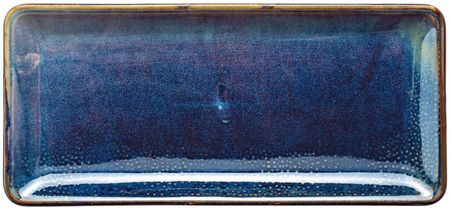 Verlo Niebieski Półmisek Z Porcelany 35,5X16,5Cm Deep Blue (V820114)