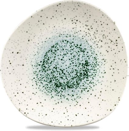 Churchill Talerz Płytki Ze Zdobionej Porcelany 28,6Cm Studio Prints Mineral Green (Mngrog111)