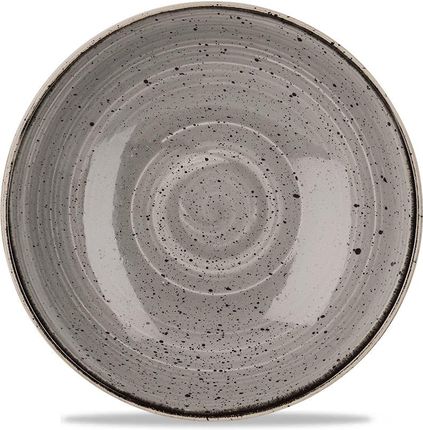 Churchill Porcelanowa Miska Trójkątna 18,5Cm Stonecast Peppercorn Grey (Spgstrb71)