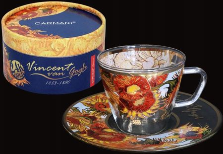 CARMANI Filiżanka espresso V. Van Gogh Słoneczniki 80ml
