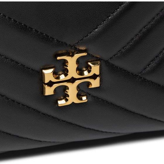 Tory Burch Torebka - Kira Chevron Mini Bucket Bag 73561 Black 001 - Ceny i  opinie 