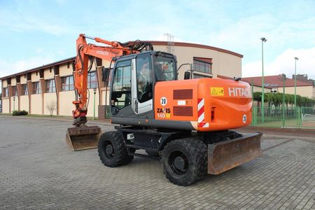 HITACHI ZX 140W-3 KOPARKA KOŁOWA PŁUG Z NIEMIEC - Opinie i ceny na