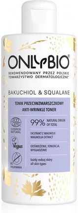 OnlyBio Bakuchiol & Skwalan tonik przeciwzmarszczkowy 300 ml