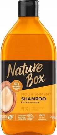 Nature Box Argan Intensywny Szampon Odżywczy Z Olejkiem Arganowym 385 ml
