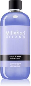 Millefiori Natural Violet & Musk 500ml napełnianie do dyfuzorów