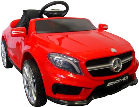 Mercedes GLA45 czerwony Miękkie koła Eva  miękki fotelik Licencja