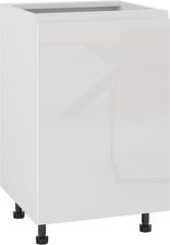 Zdjęcie Rimini Szafka Dolna Prawa D 50 Biały Połysk - Dobra