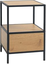 Zdjęcie Jysk Stolik Nocny Trappedal 1 Draw Dąb Czarny - Wrocław