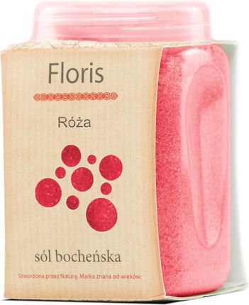 Bochneris Sól Bocheńska Kąpielowa Floris Róża 0,6 Kg