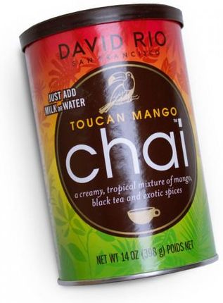 David Rio Herbata czarna z aromatem owocowym „Toucan Mango“, 398g