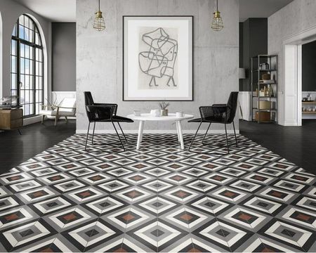 Mainzu Ceramica Trinity Dublin Black 20X20 - zdjęcie 2