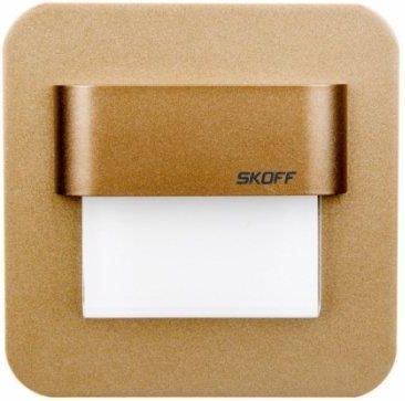 Skoff Oprawa Led 0,8W Salsa M Mosiądz Mat Ww Ciepły Biały Aluminium + Lakier Ip56 Mh-Sal-M-H-1-Pl-00-01