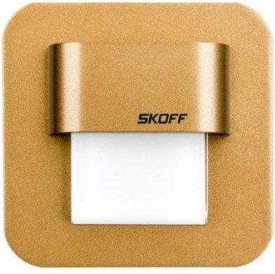 Skoff Oprawa Led 0,4W Salsa Mini Stick Mosiądz Mat Ww Ciepły Biały Aluminium + Lakier Ip56 Mh-Sms-M-H-1-Pl-00-01