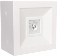 Awex Oprawa Lovato N Led 3W 370Lm Opt. Otwarta 1H Dwuzadaniowa At Biała Lvno 3W B 1 Sa At Wh