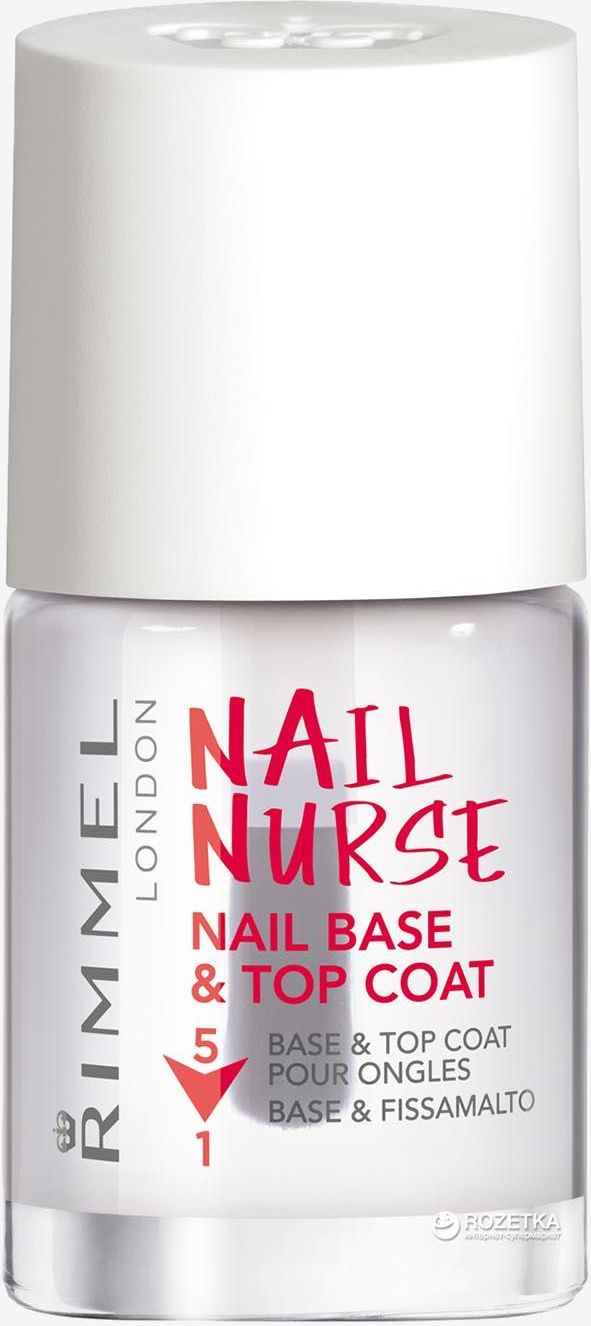 Rimmel London Base&Top Coat Nail Nurse Lakier Do Paznokci Dla Kobiet 12 ml Opinie i ceny na