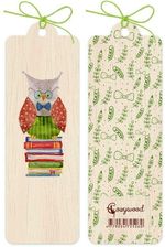 Zdjęcie Zakładka Drewniana Sowa - Brzeziny