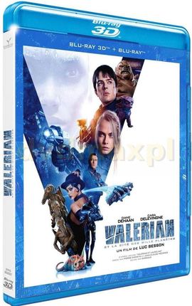 Valerian and the City of a Thousand Planets (Valerian i miasto tysiąca planet) [Blu-Ray 3D]+[Blu-Ray]