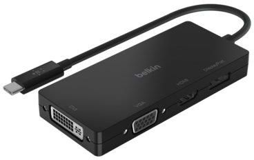 BELKIN  ADAPTER WIDEO USB-C (HDMI,VGA,DVI,DP)  (AVC003BTBK)