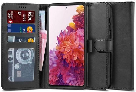 Tech-Protect Etui Portfel Wallet "2" do Samsung Galaxy S20 Fe Czarny