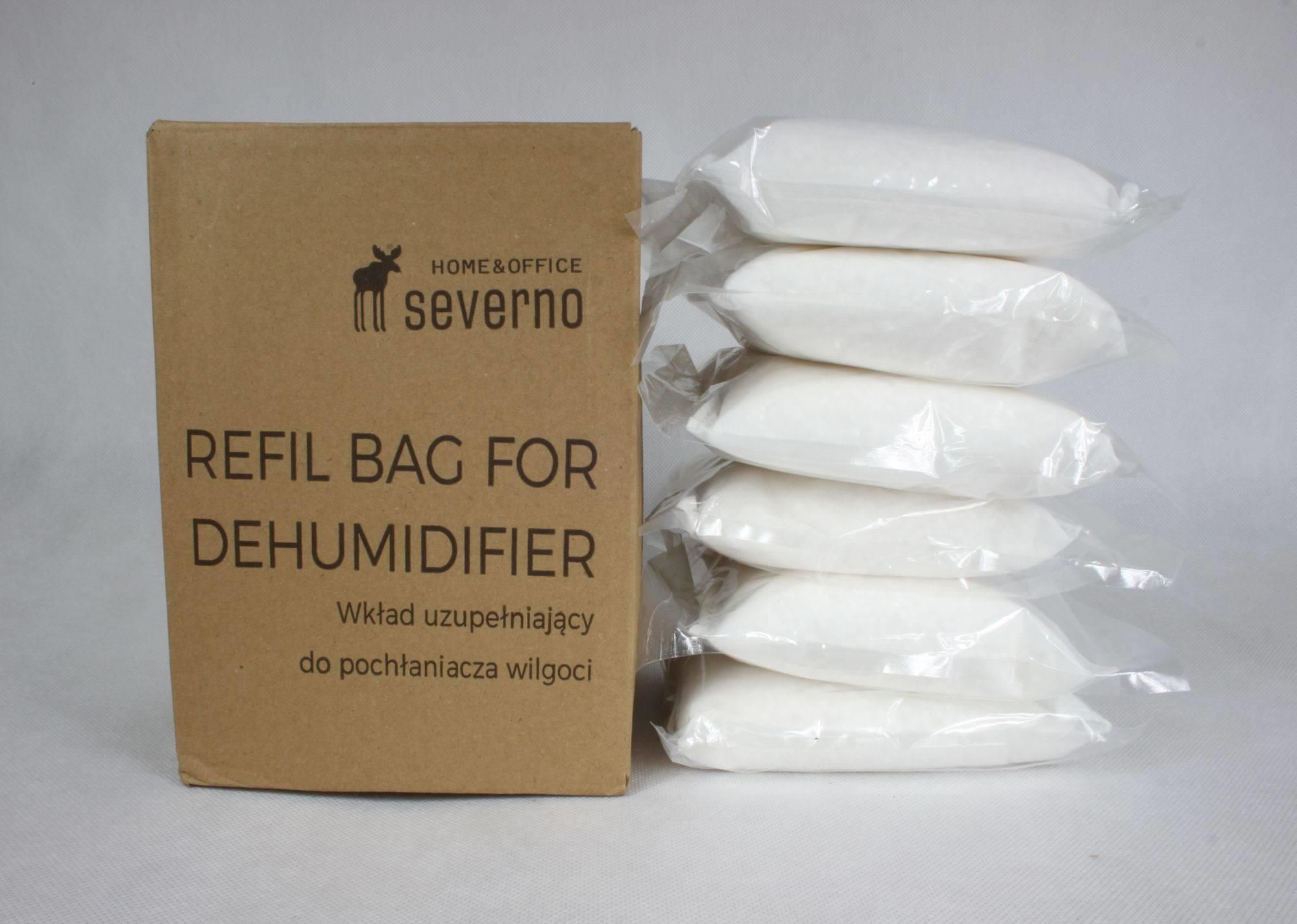 Severno Home&Office Wkład Do Pochłaniacza Wilgoci 400G 6 Sztuk - zdjęcie 1 Severno Home&Office Wkład Do Pochłaniacza Wilgoci 400G 6 Sztuk