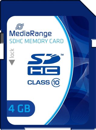 MediaRange MR961 SDHC 4 GB Class 10 (MR961)