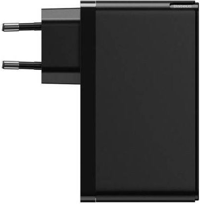 Baseus GaN C+C+U 120W (czarny) - zdjęcie 2