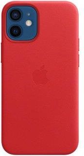 Apple Skórzane etui z MagSafe iPhone 12 mini czerwone (MHK73ZMA)