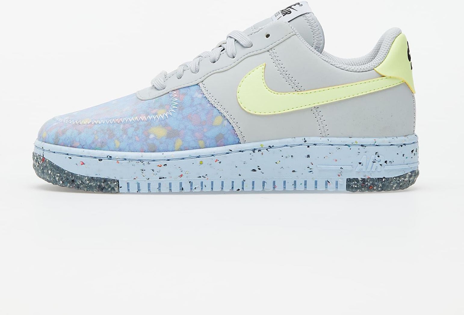 nike air force 1 crater pure platinum