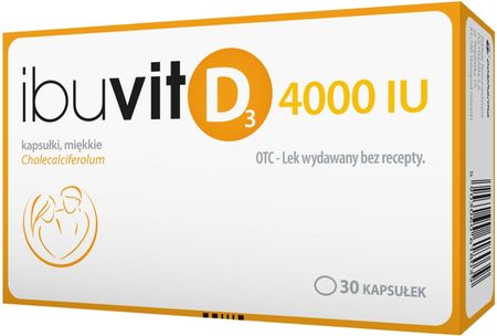 Ibuvit D3 4000 IU 30 kaps.