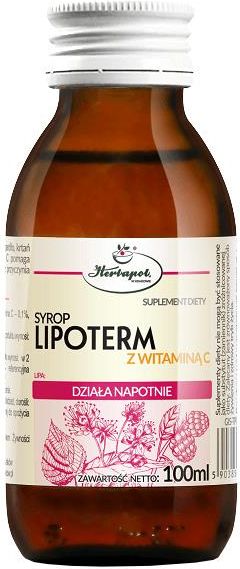 Herbapol Lipoterm Syrop Z Witaminą C 100 Ml Opinie I Ceny Na Ceneopl 2341