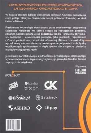 Książka Standard Bitcoina - Ceny i opinie - Ceneo.pl