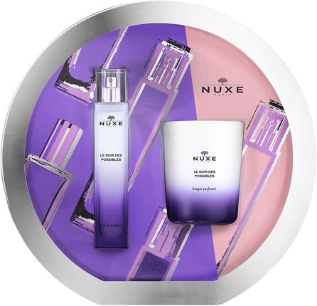 Nuxe Le Soir Des Possibles perfumy spray 50 ml + świeczka zapachowa