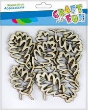 Zdjęcie Craft With Fun Ozdoba Dekoracyjna Samoprzylepna Drewniana Liść 463789 - Trzebinia