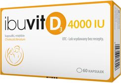 Ibuvit D3 4000 IU 60 kaps - Witaminy i minerały