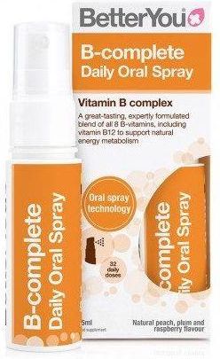 Betteryou B-Complete Daily Oral Spray - Kompleks Witamin z grupy B w sprayu 25 ml