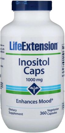 Life Extension Inozytol 1000 mg 360 kaps.