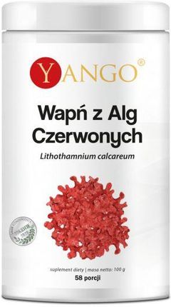Yango Wapń z Alg Czerwonych 100g