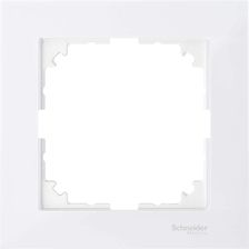 Schneider Electric Ramka Pojedyncza M-Pure Biały Polarny Merten System M Mtn40103619