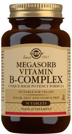 Solgar Megasorb Vitamin B-Complex 50 tabl