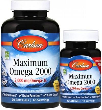 Carlson Labs Maximum Omega 2000 (90+30 kaps.)