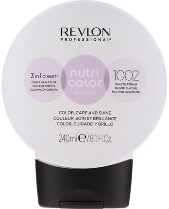 Revlon Professional Tonujący Krem Balsam Do Włosów 240ml Nutri Color Filters 1002 Helles platin