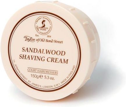 Taylor Of Old Bond Street Krem Do Golenia Dla Mężczyzn Liście Tytoniu Sandalwood Shaving Cream Bowl 150G