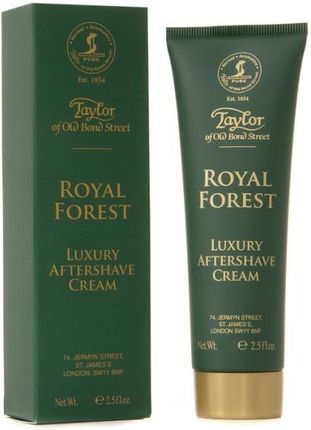 Taylor Of Old Bond Street Royal Forest Aftershave Cream Krem Po Goleniu Do Twarzy Dla Mężczyzn 75ml